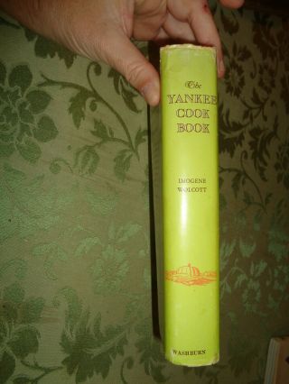 vintage Yankee Cook Book Imogene Wolcott 1963 paper cover Illustrated recipes 2