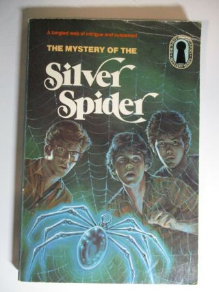 Three Investigators 8,  Mystery Of The Silver Spider,  Paperback,  1st,  1985 Ed