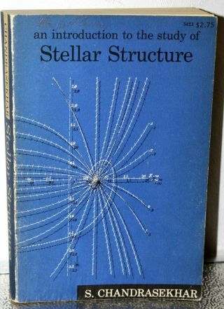 Vintage 1957 An Introduction To The Study Of Steller Structure By Chandrasekhar