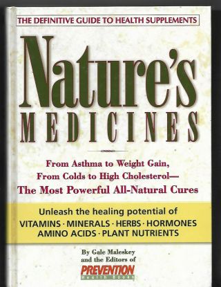 Collectable Health Books Natures Medicines Herbal Health Care