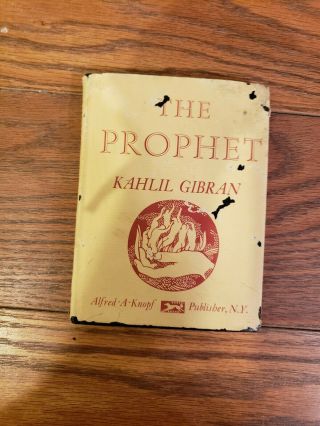 The Prophet Kahlil Gibran Pocket Sized 1968