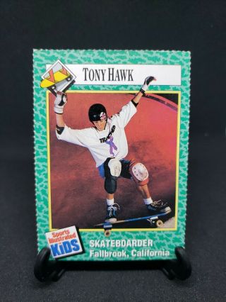 Tony Hawk 1990 Sports Illustrated Si S.  I.  For Kids 152 Rookie Card Rc