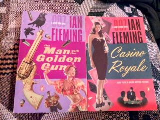 The Man With A Golden Gun & Casino Royale - Ian Fleming - Penguin Books