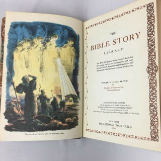 The Bible Story Library Volume Iv 4 Life Of Christ And The Church 1956