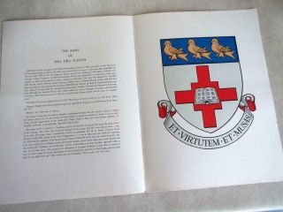 The Arms Of Mill Hill School By David Christie - Murray & Dan Escott,  Heraldry