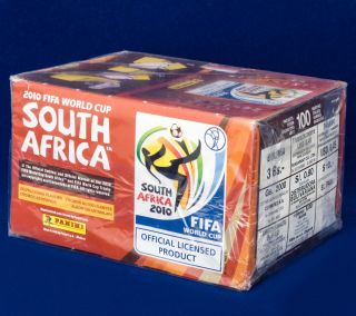 Panini World Cup 2010 South Africa Case Stickers Box (12 Boxes) 1200 Packs