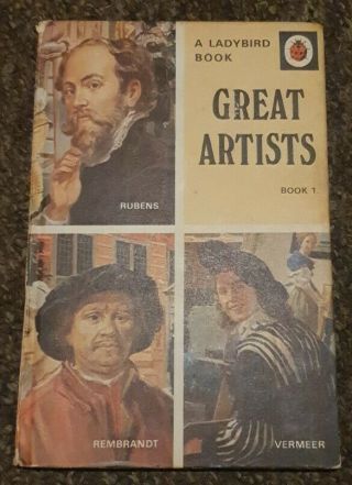 Vintage Ladybird Book - Great Artists Book 1 - 701 - 2/6d 1st Edition Aitchison