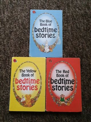 Vintage Ladybird 3 Books Of Bedtime Stories Matt Boards