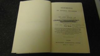 Sermons On Several Occasions Forty Four Sermons John Wesley Circa Early 1900 