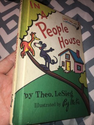 1972 Vintage " In A People House " Written By Theo Lesieg