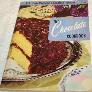 Vint.  The Chocolate Cookbook By The Culinary Arts Institute Of Chicago (1956,  Sc)