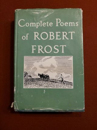 Complete Poems Of Robert Frost Hc Dj 1964 Poetry Holt Rinehart