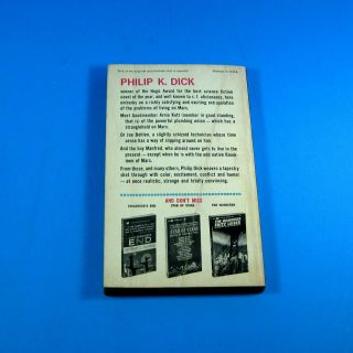 Martian Time - Slip by Philip K Dick paperback.  1964 2