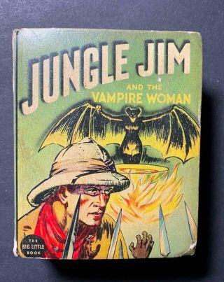 Jungle Jim And The Vampire Woman Big Little Book - Alex Raymond
