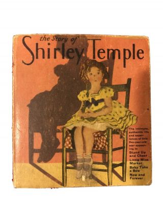 The Story Of Shirley Temple By Grace Mack Hc 1934 Saalfield