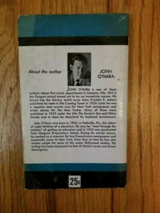 Pal Joey John O ' Hara (1946,  1st ed) EXTREMELY RARE VINTAGE PB HTF OOP 2