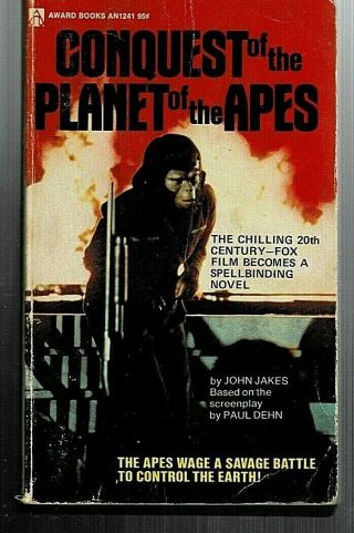 Conquest Of The Planet Of The Apes Paperback