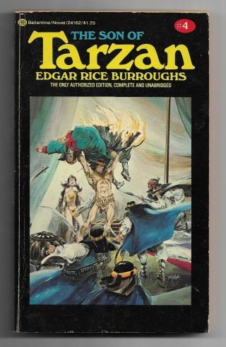 The Son Of Tarzan 4 By Edgar Rice Burroughs