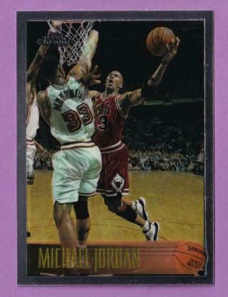1996 - 97 Topps Chrome 139 Michael Jordan (set Break: Ultra) Bulls