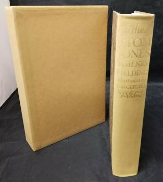The History Of Tom Jones By Henry Fielding 1952 Slipcover The Heritage Press