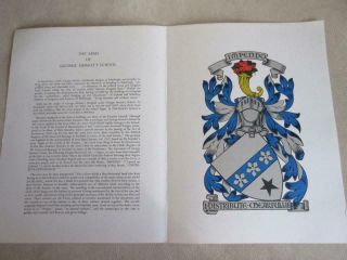 The Arms Of George Heriots School By David Christie - Murray & Dan Escott