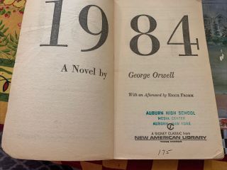 1984 Nineteen Eighty - Four (signet Classi.  By Orwell,  George Pb Fair