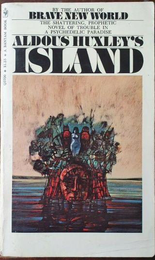 Island - Aldous Huxley - 1971 Pb - Bantam Books Sci Fi