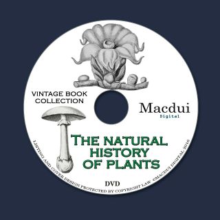 The Natural History Of Plants,  Their Forms 1902 - 2 Pdf E - Books On 1 Data Dvd