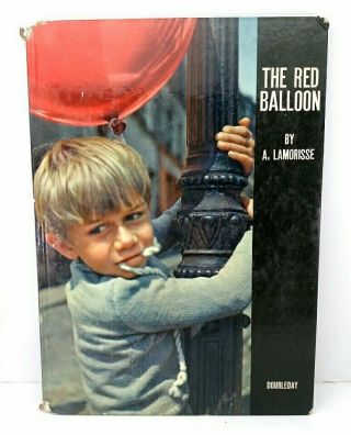 1956 The Red Balloon - Albert Lamorisse - Doubleday & Co.  W/ Photos From Movie