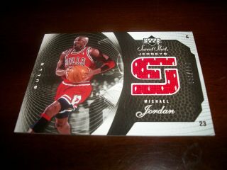 2005 - 06 Upper Deck Michael Jordan Sweet Shots Jersey 083/125 Card Ssj - Mj