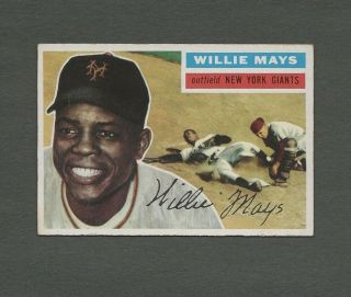 Willie Mays 1956 Topps 130