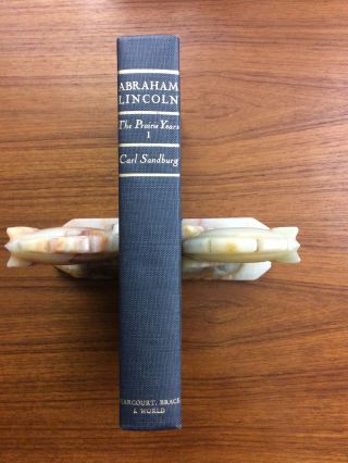 Abraham Lincoln - The Prairie Years Photos Sketches Maps Carl Sandburg Vol 1