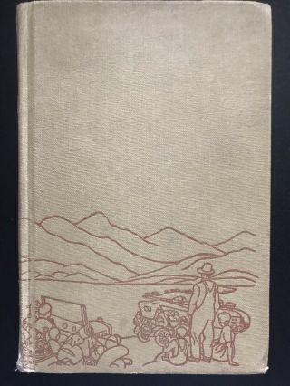 The Grapes Of Wrath,  John Steinbeck 1939 Hc Viking Press - 1st Edition Book Club