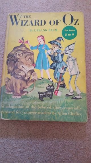 2 The Wizard Of Oz By L Frank Baum 1950 Illustrated Books Allen Chaffee,  Denslow