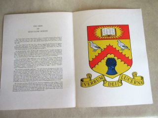 The Arms Of Dean Close School By David Christie - Murray & Dan Escott,  Heraldry
