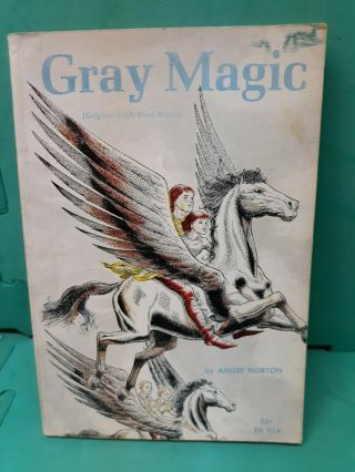 Gray Magic By Andre Norton 1st Pb Printing Vintage