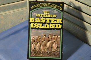 The Mysteries Of Easter Island Schwartz 1975 Paperback Book Avon Collectible