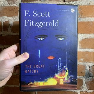 The Great Gatsby - F.  Scott Fitzgerald (2013 Blue Scribner Classics Hardcover Ed