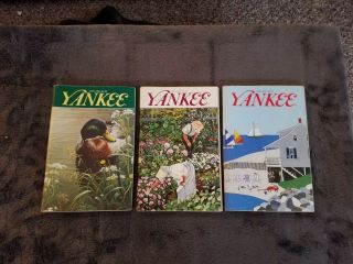 Yankee Magazines - April,  May & June 1986 - Great Old Ads