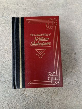 The Complete Of William Shakespeare Leather Bound Collectible