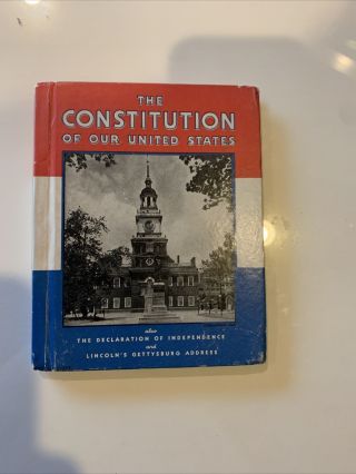 The Constitution Of Our United States,  1936 Rand Mcnally Mini Book