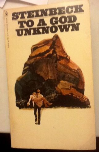 To A God Unknown By John Steinbeck 1968 13th Printing