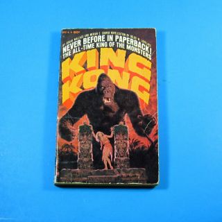 King Kong Novelization By Delos W Lovelace Paperback.  Based Upon Movie.