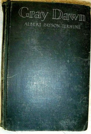 Gray Dawn By Albert Payson Terhune Antique Book 1927 1st Edition Hc Good Cond