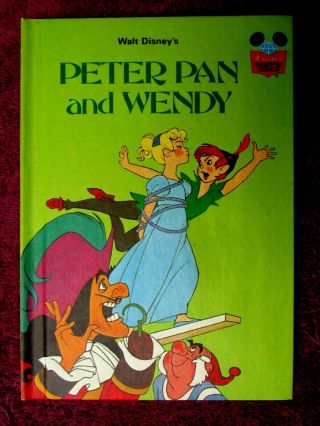 Peter Pan And Wendy By Walt Disney Book Club Random House Hc 1981