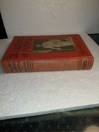ANTIQUE BOOK THE LAST DAYS OF POMPEII BY BULWER LYTTON 2