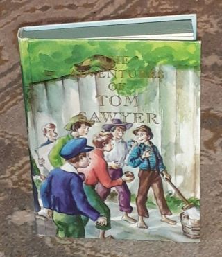 Vintage Book The Adventures Of Tom Sawyer Illustrated Junior Library 1986 H/c