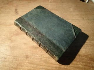 1875 Alice Or The Mysteries By Lord Lytton,  Half Leather.  1.  4
