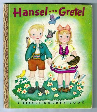 Hansel And Gretel Vintage Childrens Little Golden Book 17 Many Other Books