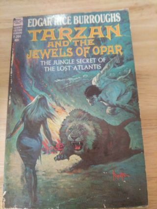Tarzan And The Jewels Of Opar,  Ace F - 204,  Art By Frank Frazetta